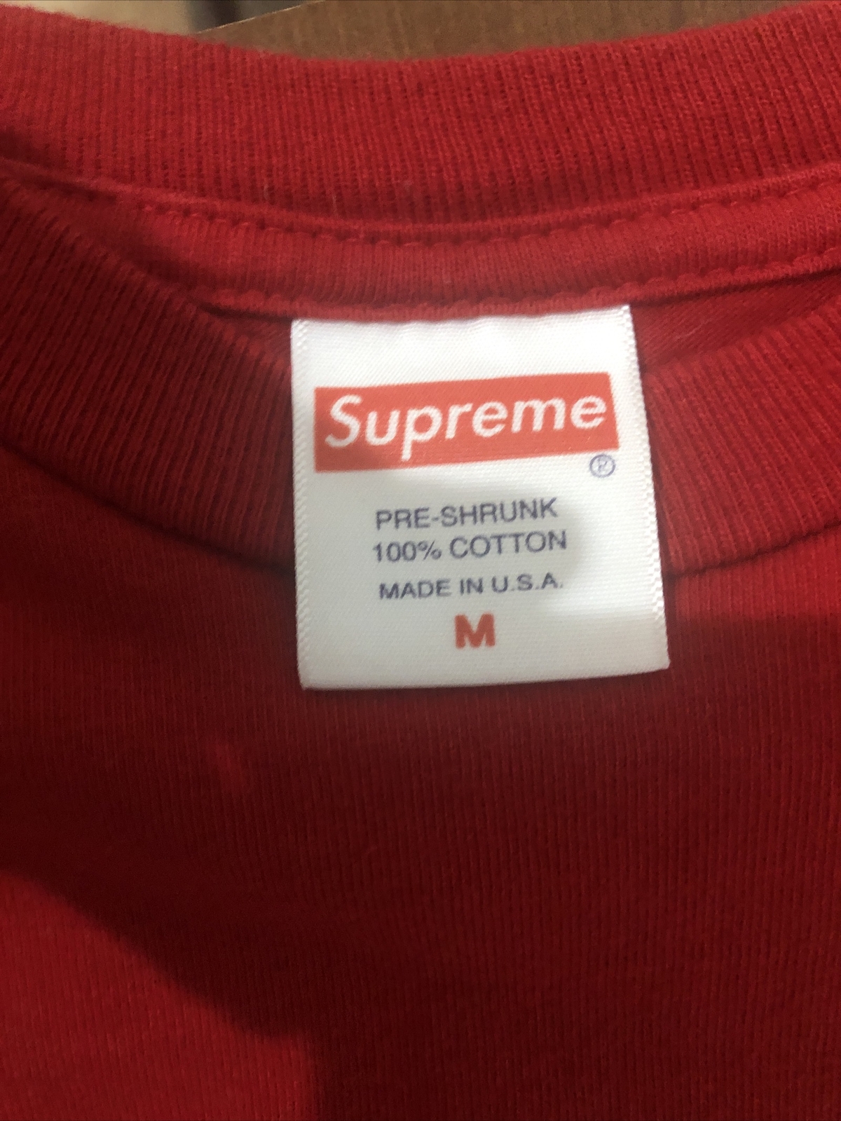 LIMITED EDITION Supreme Plant Tee Red Size M SOLD OUT ITEM FW17 100% Authentic gallery