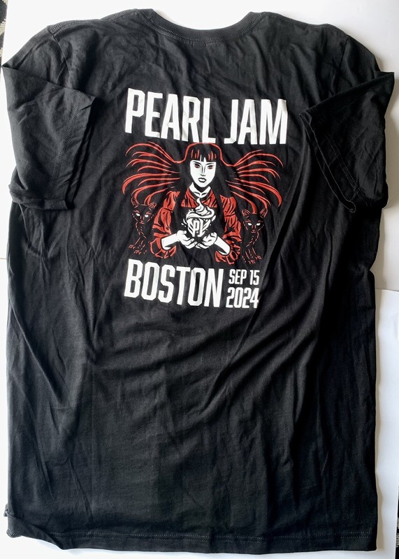Pearl Jam Boston T-Shirt 2X 9/15 2024 Fenway Park event pj new