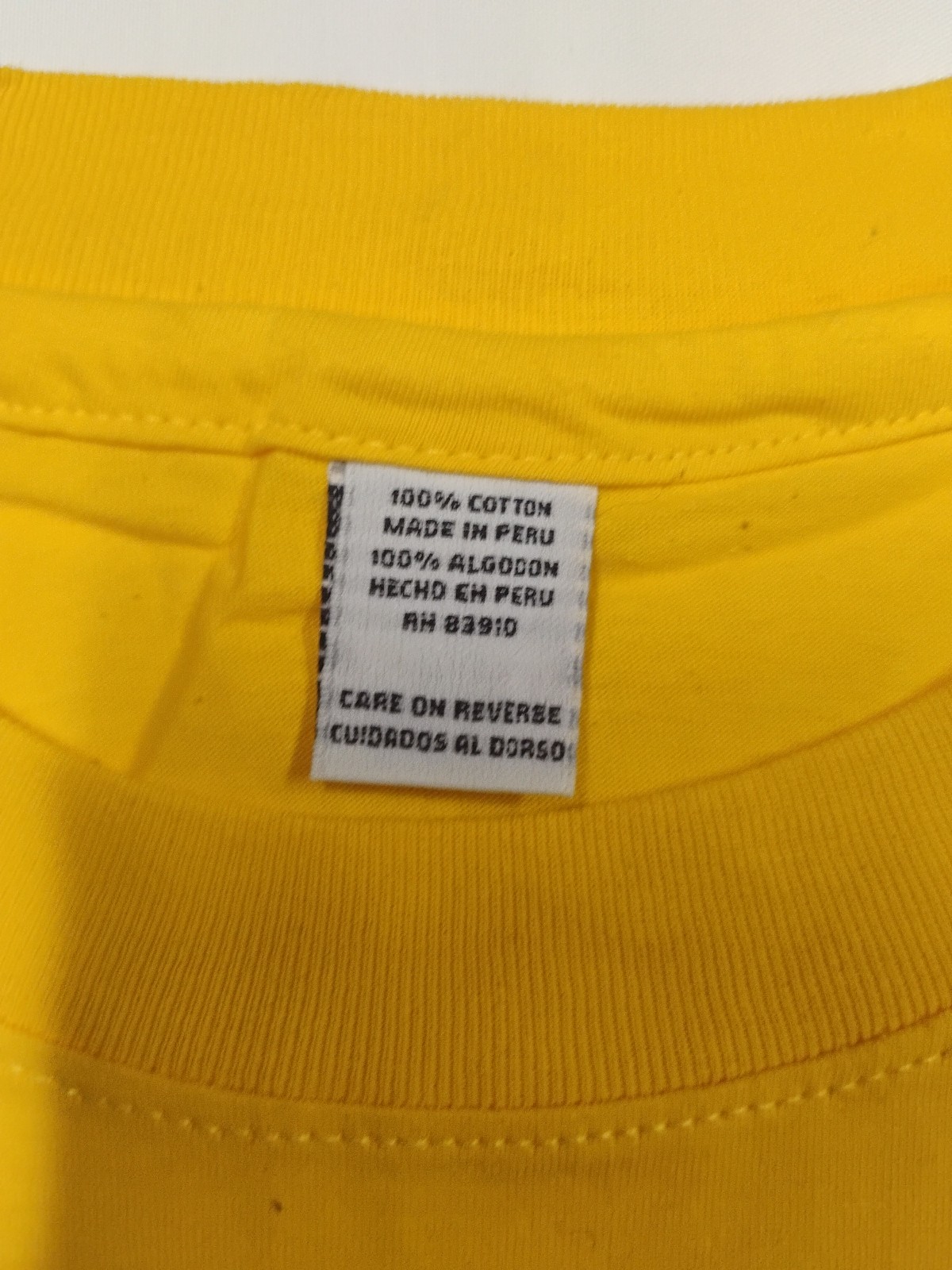 Inca Kola Shirt Mens Large Yellow Graphic Peruvian Soda La Bebida del Peru gallery