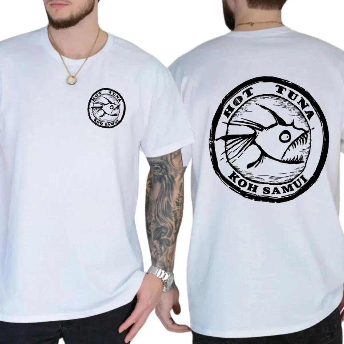 Hot Tuna Koh Samui Vintage T-Shirt – Classic Retro Surf Graphic Tee