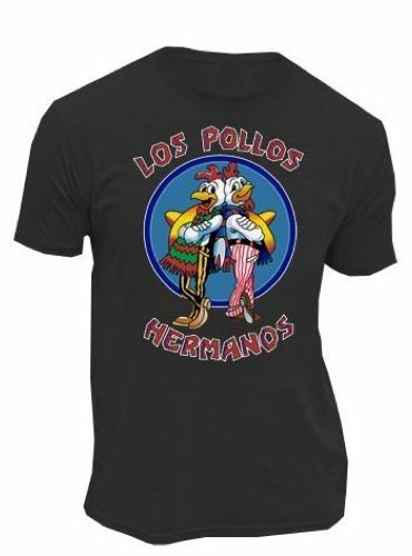 Breaking Bad Los Pollos Hermanos Replica Halloween Costume Cosplay T-Shirt
