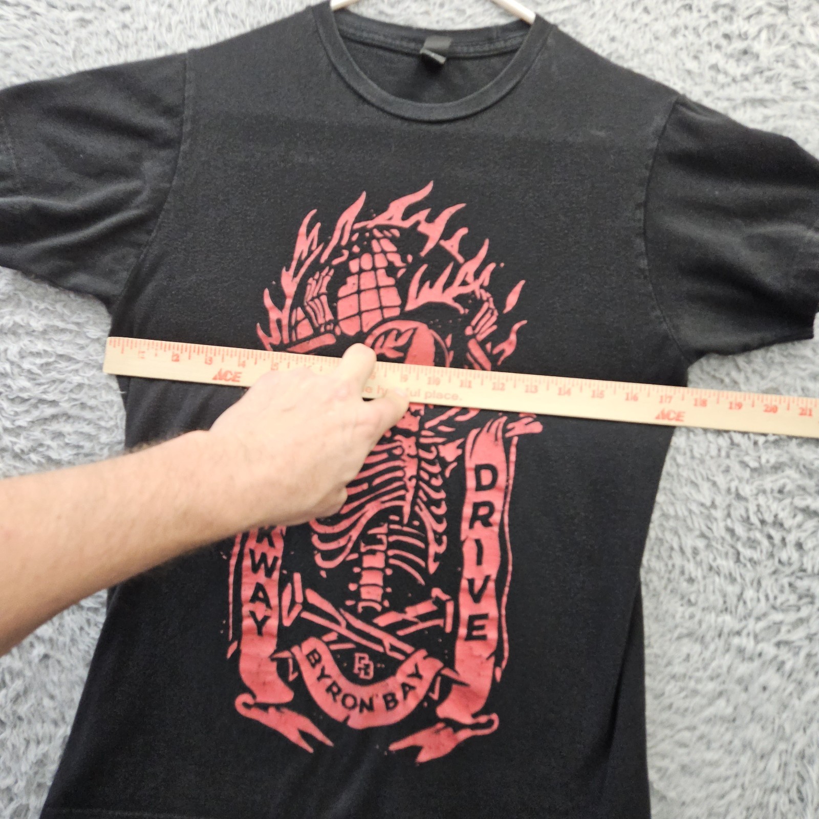 Vintage Parkway Drive T Shirt Small 2004 Tultex Byron Bay Silk Screened Print gallery