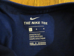 Nike Air Force 1 Pilot Mascot Tee T-Shirt Size Large Blue Astronaut AH6969 455