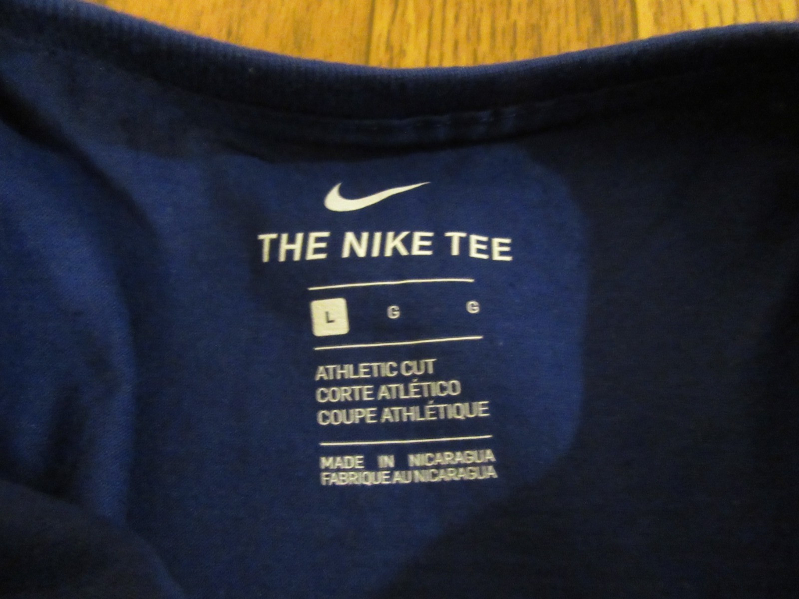 Nike Air Force 1 Pilot Mascot Tee T-Shirt Size Large Blue Astronaut AH6969 455 gallery