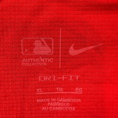 NWOT Nike Dri-FIT MLB Authentic Collection Red Performance Shirt Men’s XL