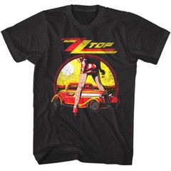 ZZ Top Legs Men’s T Shirt Eliminator Album Rock Band Concert Tour Merch