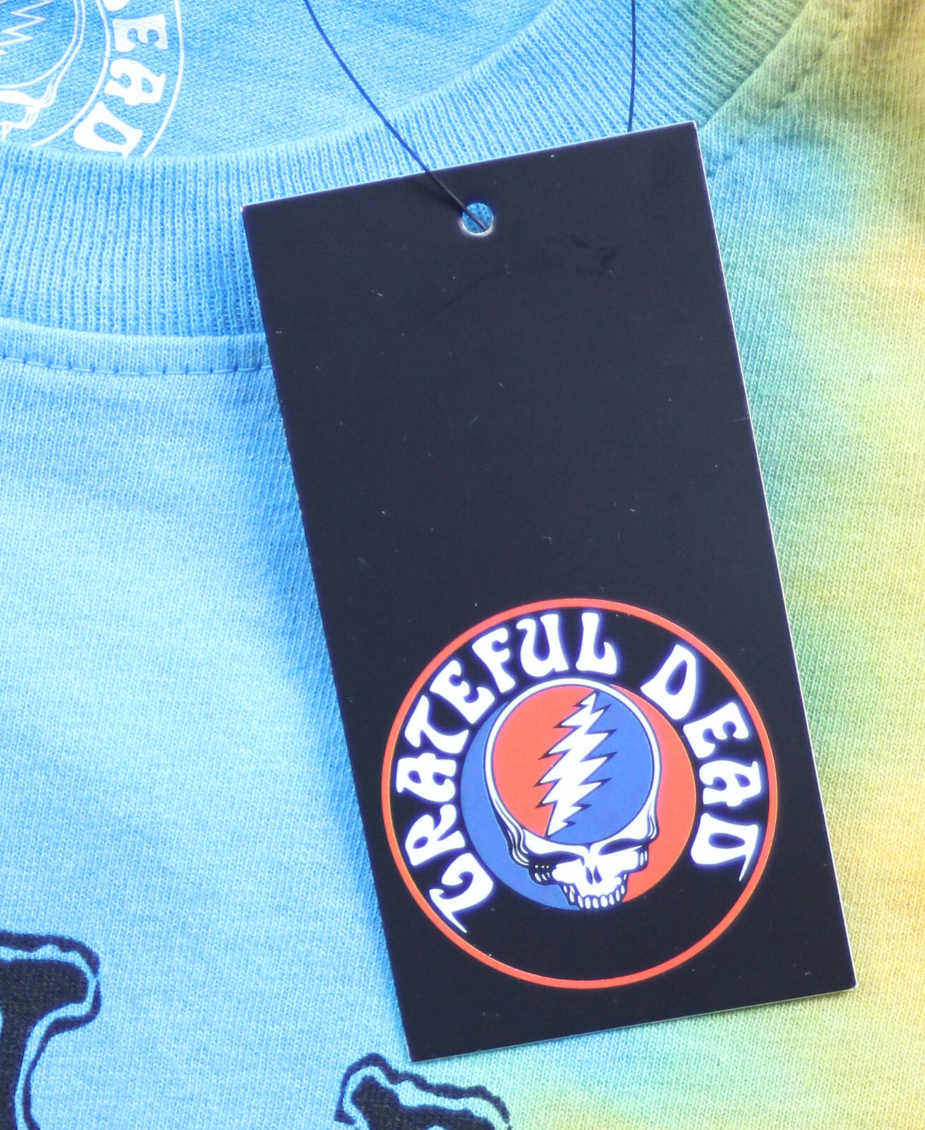 Official Grateful Dead T Shirt 1977 Tour Multicoloured Tie Dye New S M XL gallery