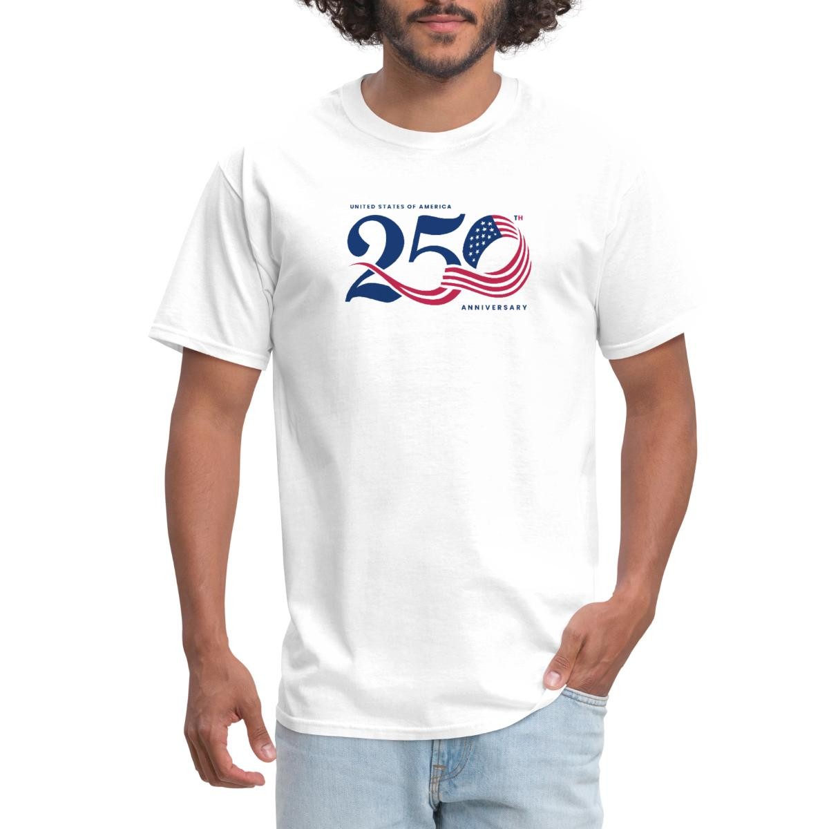 United States Of America 250th Anniversary Men's T-Shirt gallery