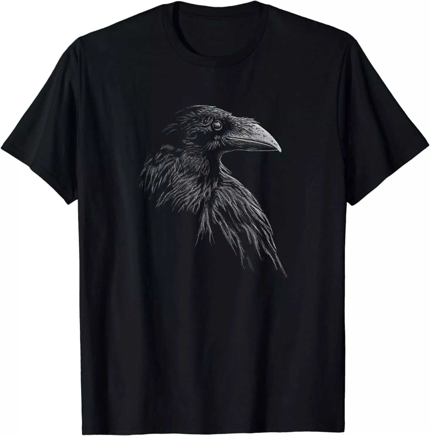 2025/NEW LIMITED Cool Black Raven Design Great Gift Idea Tee T-Shirt S-3XL gallery