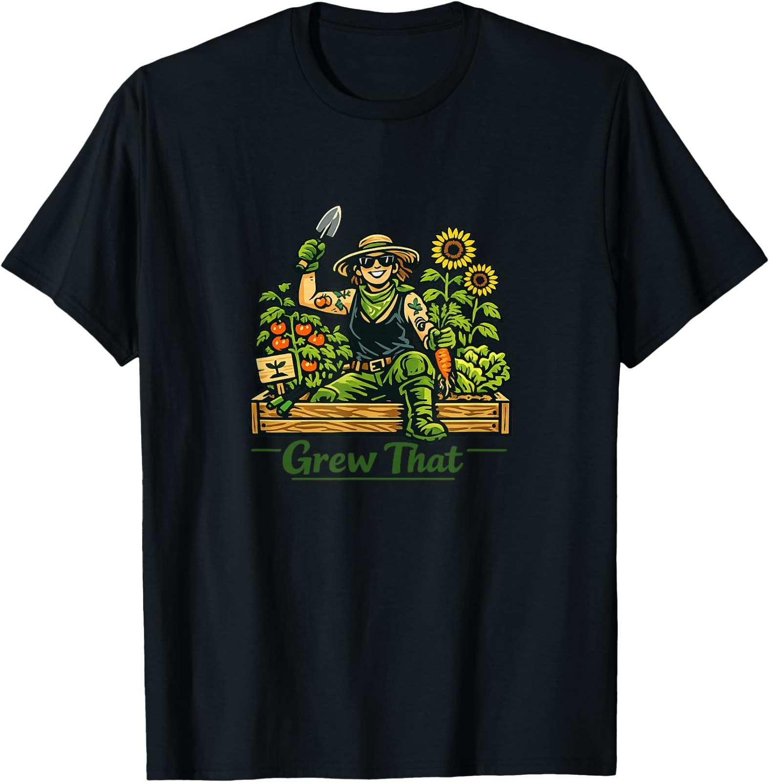 Grew that | Funny Proud Raised Bed Gardener Gift T-Shirt gallery