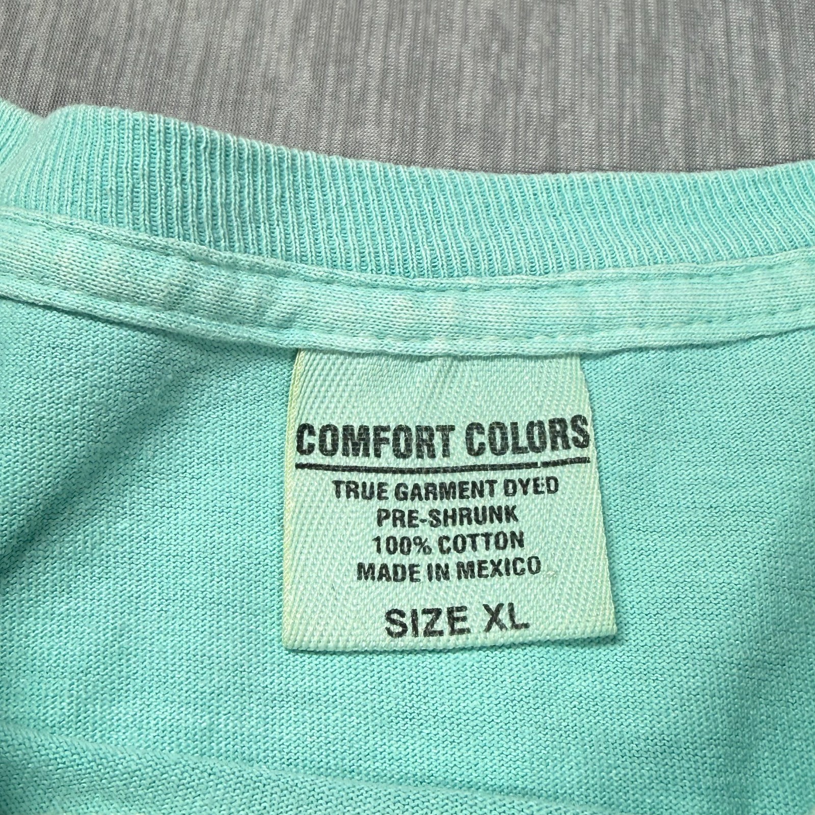 The Seaside Style T-Shirt Size XL Teal Blue Comfort Colors Long Sleeve gallery