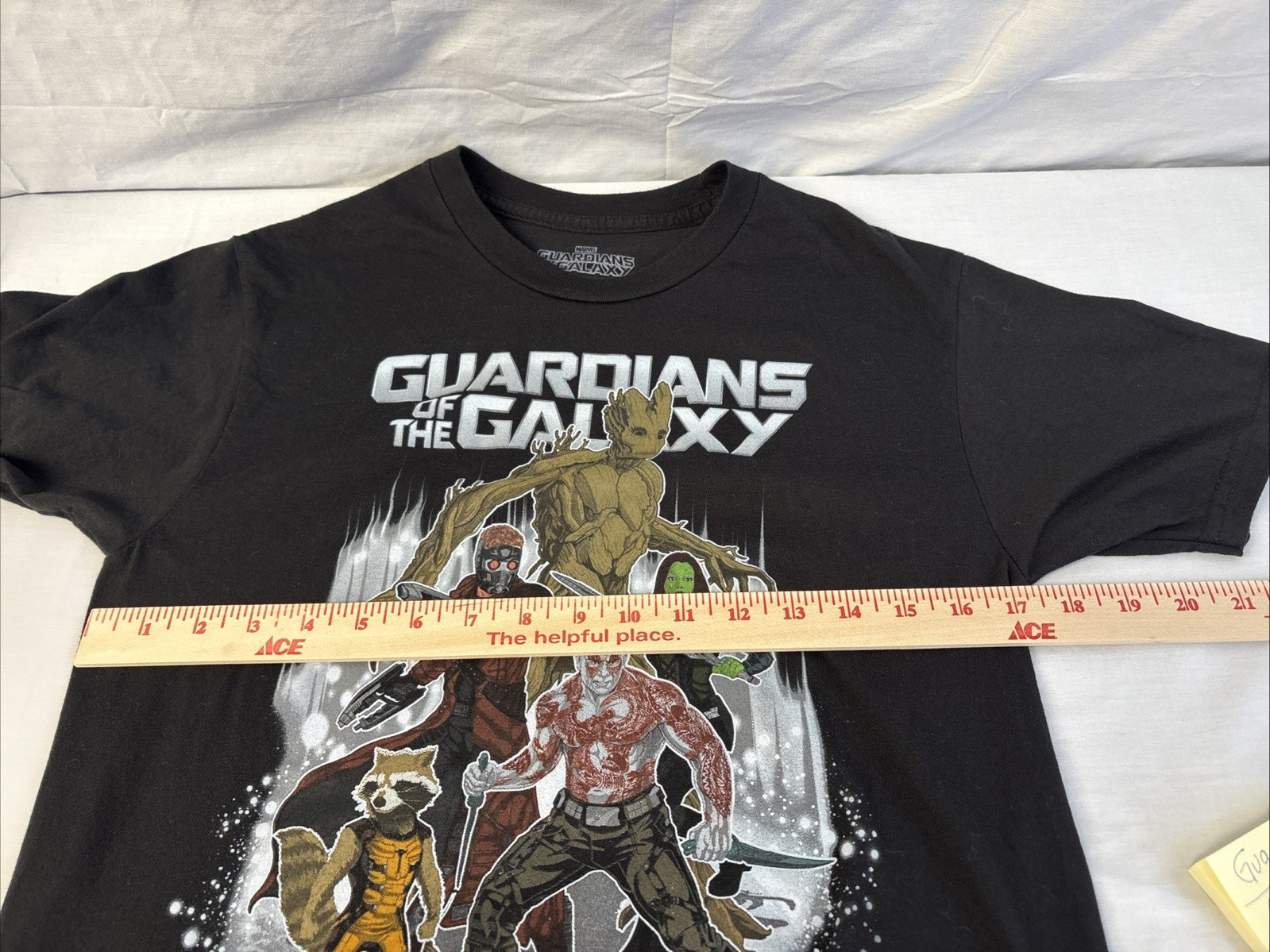 GUARDIANS OF THE GALAXY MARVEL COMICS T-SHIRT - MENS SMALL - GROOT ROCKET DRAX gallery