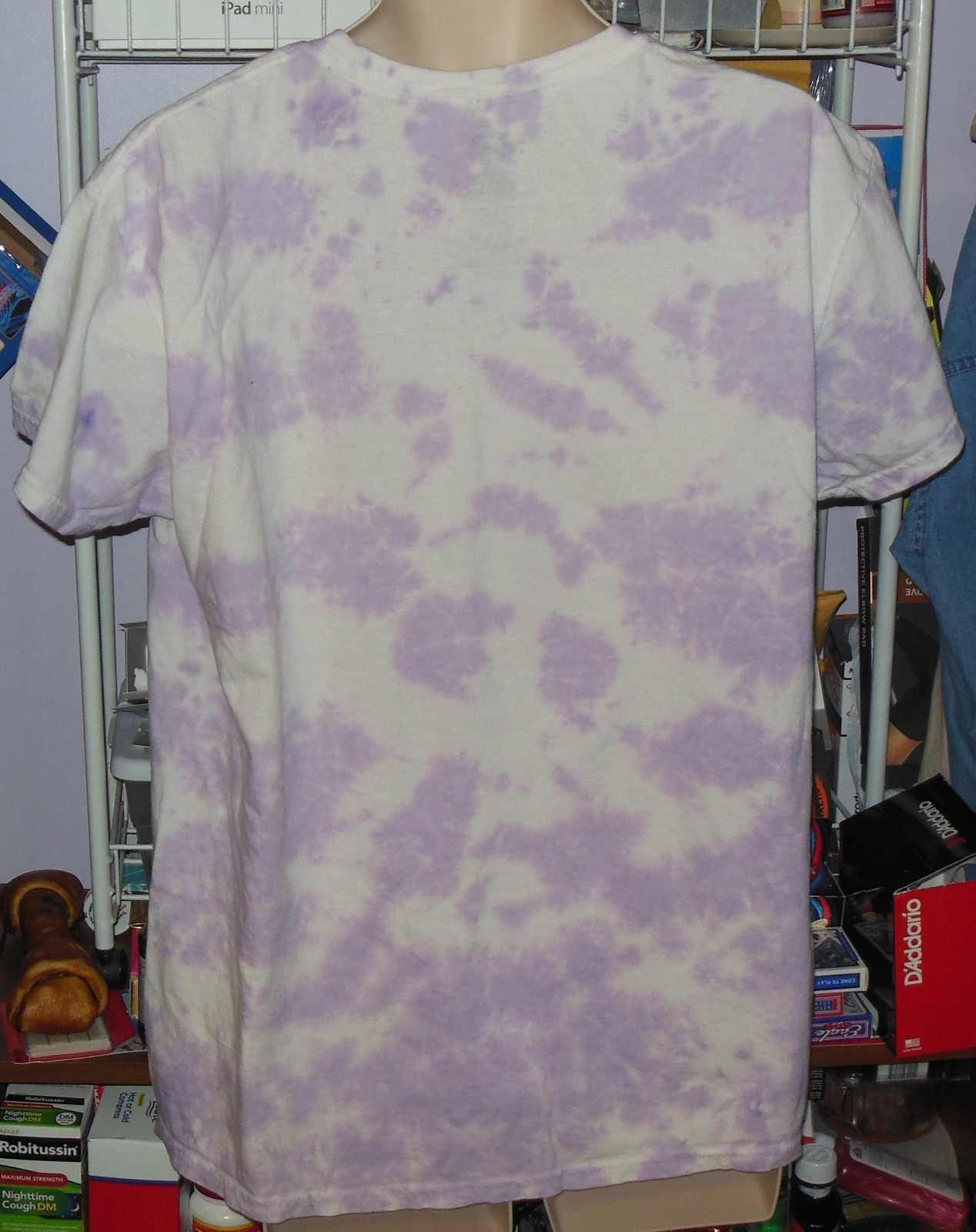 MENS T SHIRTS JIMMY HENDRIX SHIRT SIZE MEDIUM PURPLE TIE DYE GREAT BUY gallery