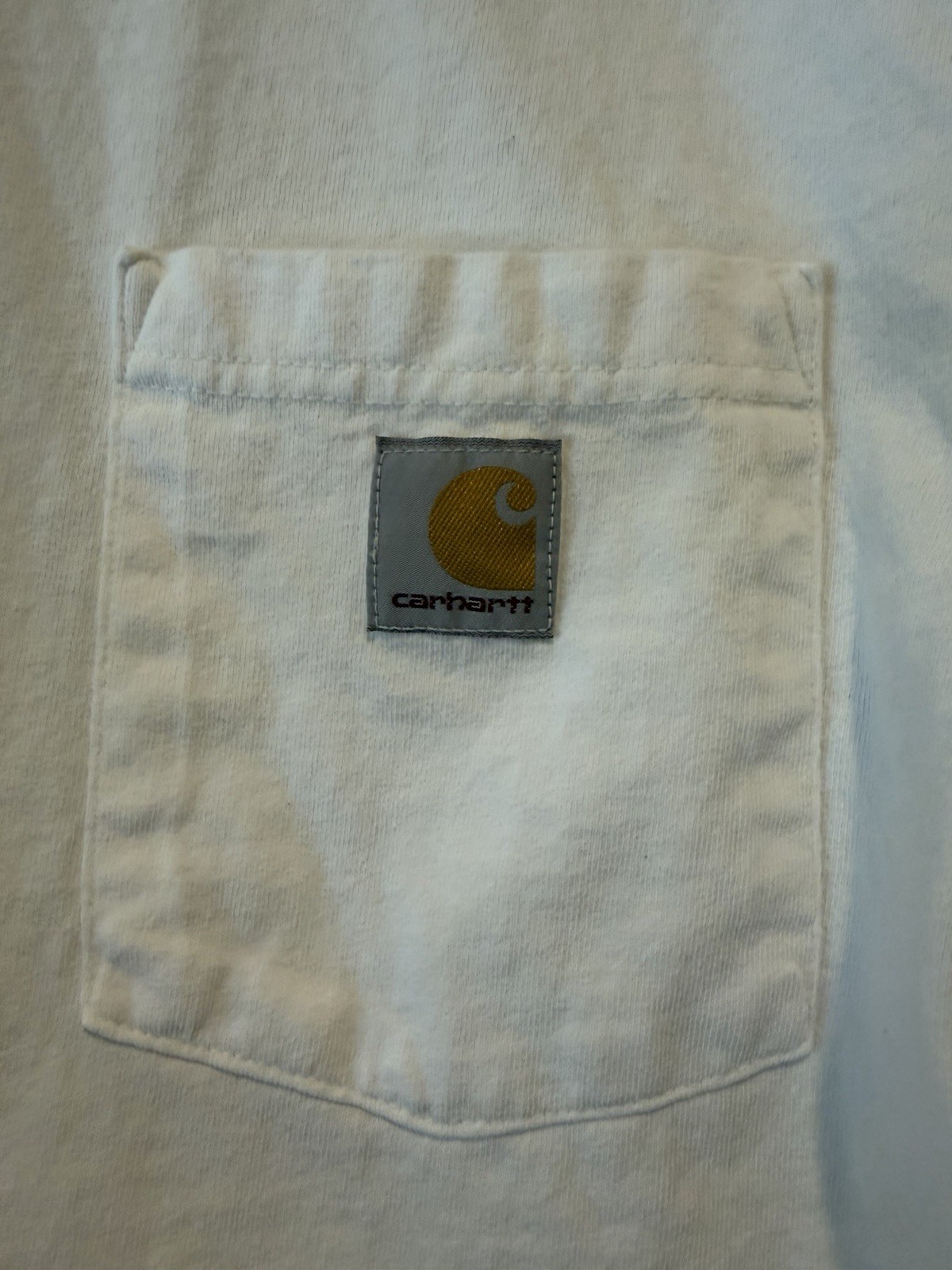 Carhartt Pocket T-Shirt Relaxed Fit Mens Size M 103296-100 Short Sleeve White gallery