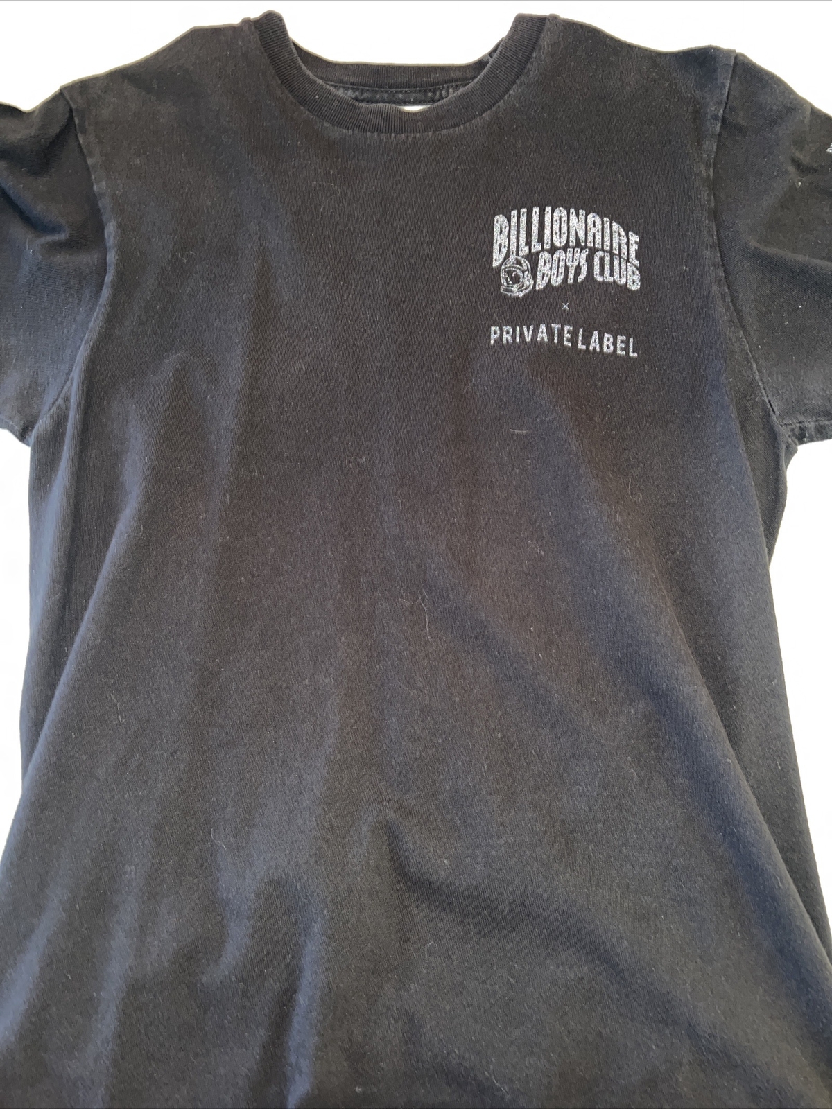 Billionaire Boys Club x Private Label Moon Crater Tee Size Small Pharrell Logo