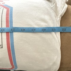 D.A.R.E. Men’s White Graphic Print T-Shirt L Cotton Knit Crew Neck Short Sleeve