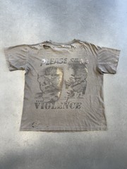 ‘90s Vintage 2Pac & Biggie In Memory Of Stop The Violence Faded Rap Tee