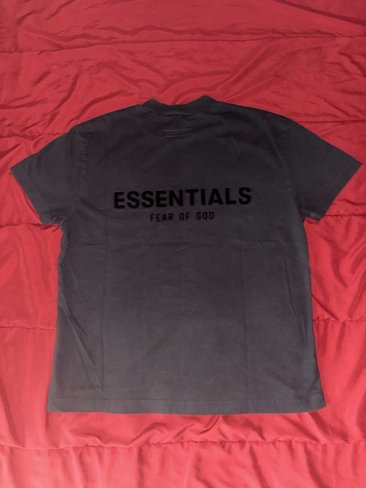 Size Extra Small XS Black Stretch Limo Fear of God Essentials T-Shirt Pre-owned gallery