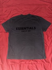 Size Extra Small XS Black Stretch Limo Fear of God Essentials T-Shirt Pre-owned