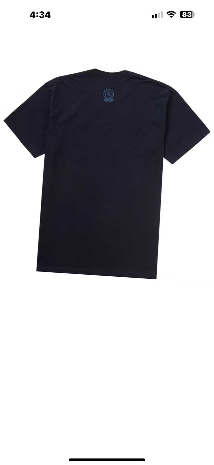 Supreme Tee T-Shirt Size XL Black SS24 Brand New 2024 30th Anniversary gallery