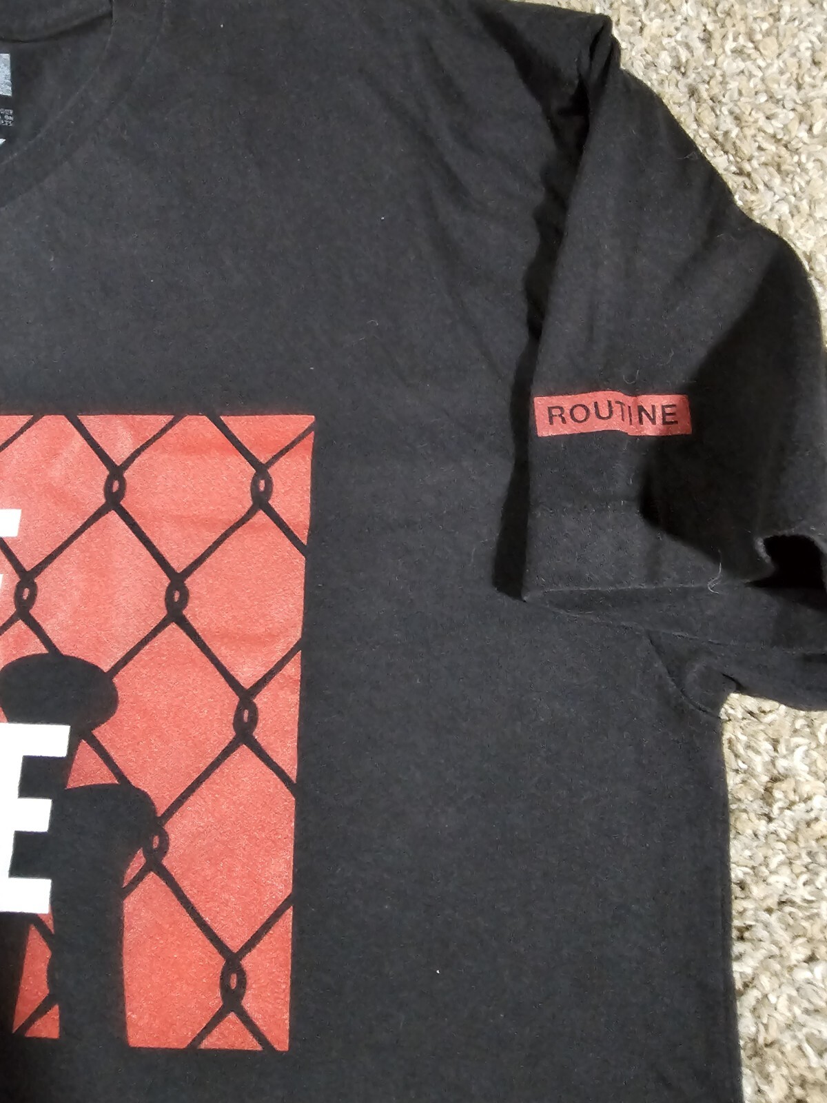 routine baseball Made In USA Large tshirt ONE MORE gallery