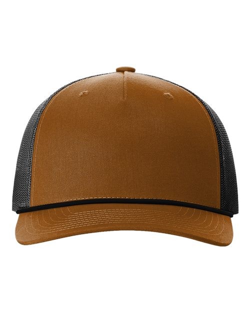 Richardson 112FPR Five-Panel Trucker Rope Cap gallery