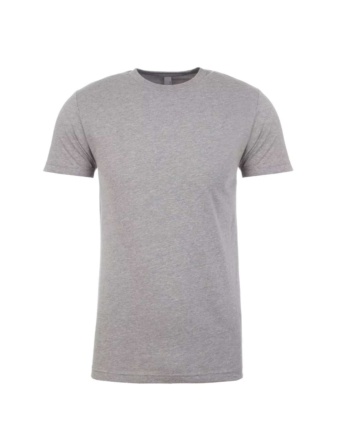 Next Level Gray Unisex Short Sleeve CVC Blank Crew Neck T-Shirt N6210 gallery