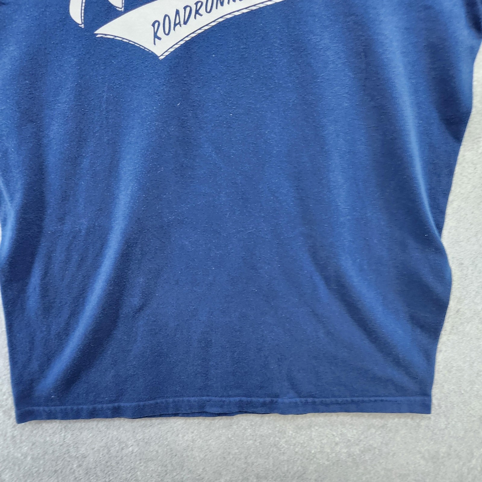Nazareth Roadrunners Shirt Mens Medium Blue V Neck Ringer Augusta Sportswear gallery