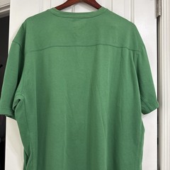 Duluth Trading Co Men’s Marooon relaxed Fit Short Sleeve Cotton XL