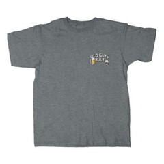 Old Guys Rule OG2251 – Glasses Short-Sleeve T-Shirt – Graphite Heather