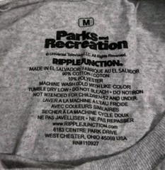 Ripple Junction Parks & Rec Pawnee-Eagleton Basketball T-Shirt Choose Your Size