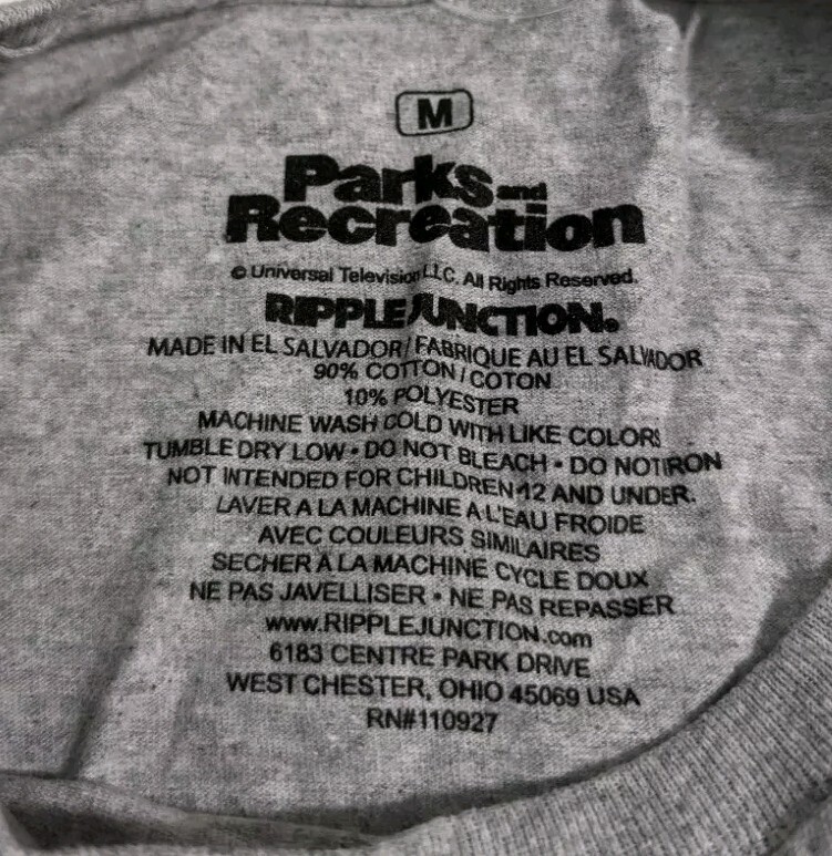 Ripple Junction Parks & Rec Pawnee-Eagleton Basketball T-Shirt Choose Your Size gallery