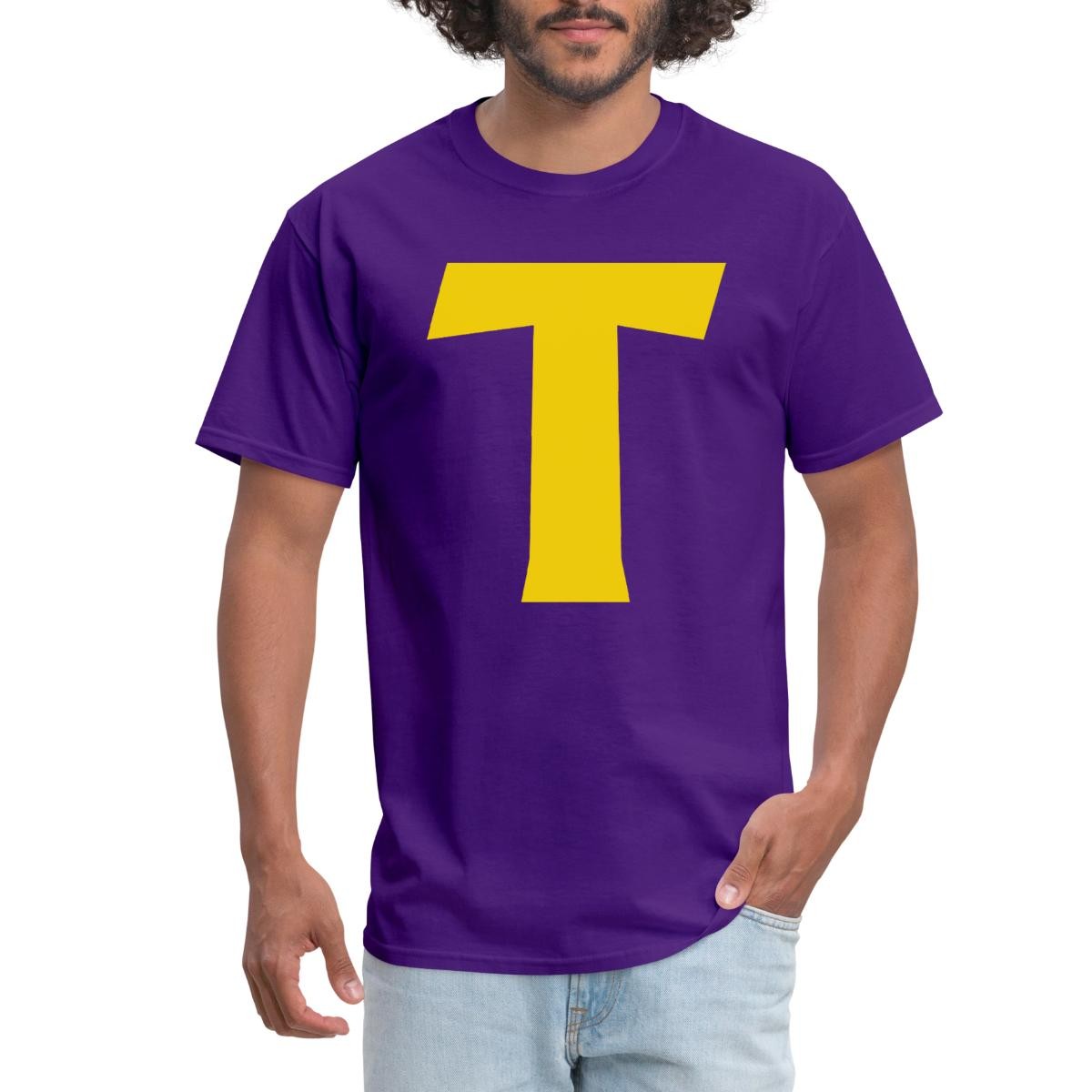 Token Costume Iconic Letter T Men's T-Shirt gallery