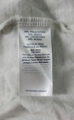 Faherty Cloud Cotton Henley Shirt Heathered Beige Pullover Men’s XL
