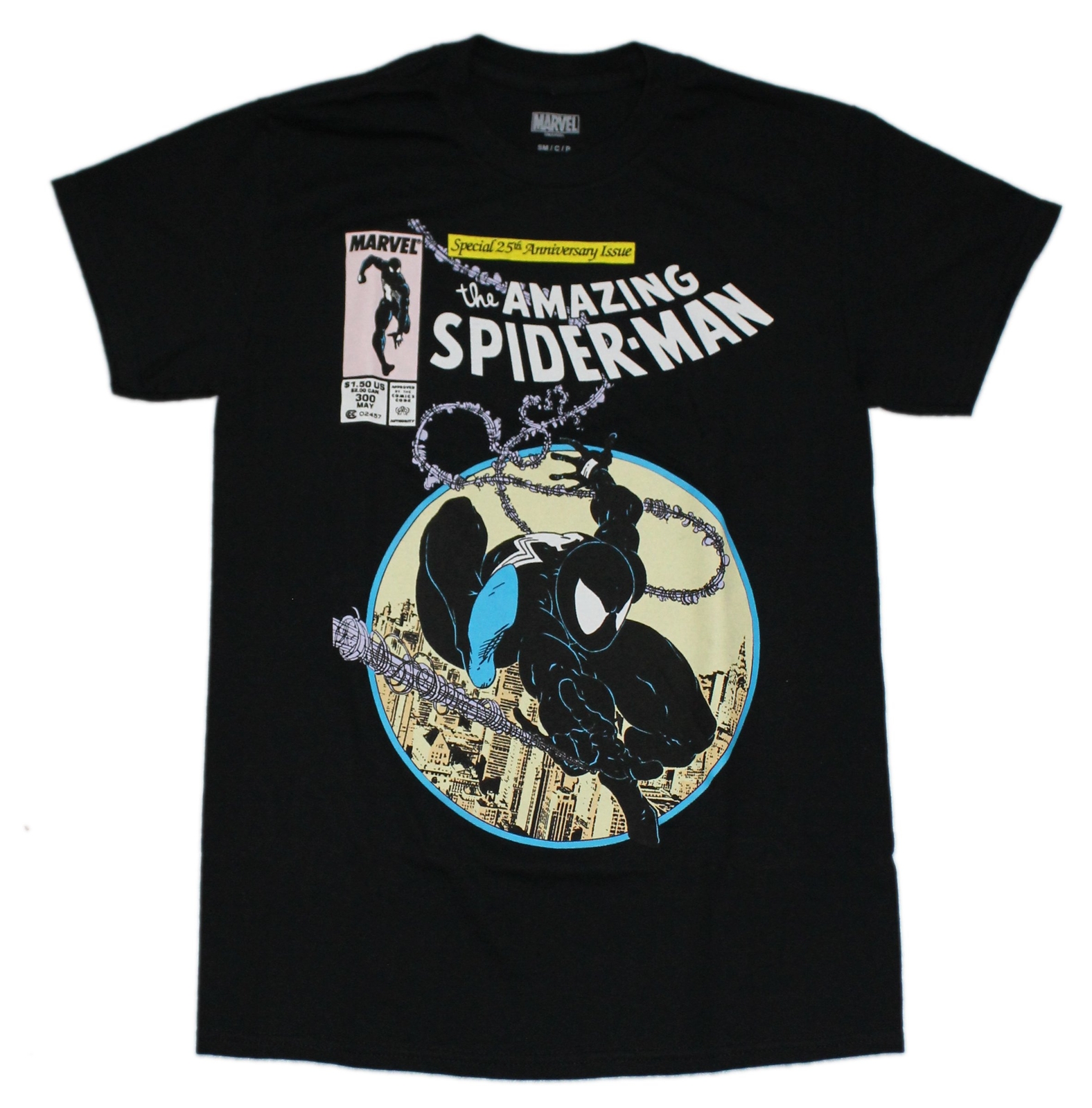 Spider-man New Adult T-Shirt – 25th Anniversay Issue 300 Cover Image