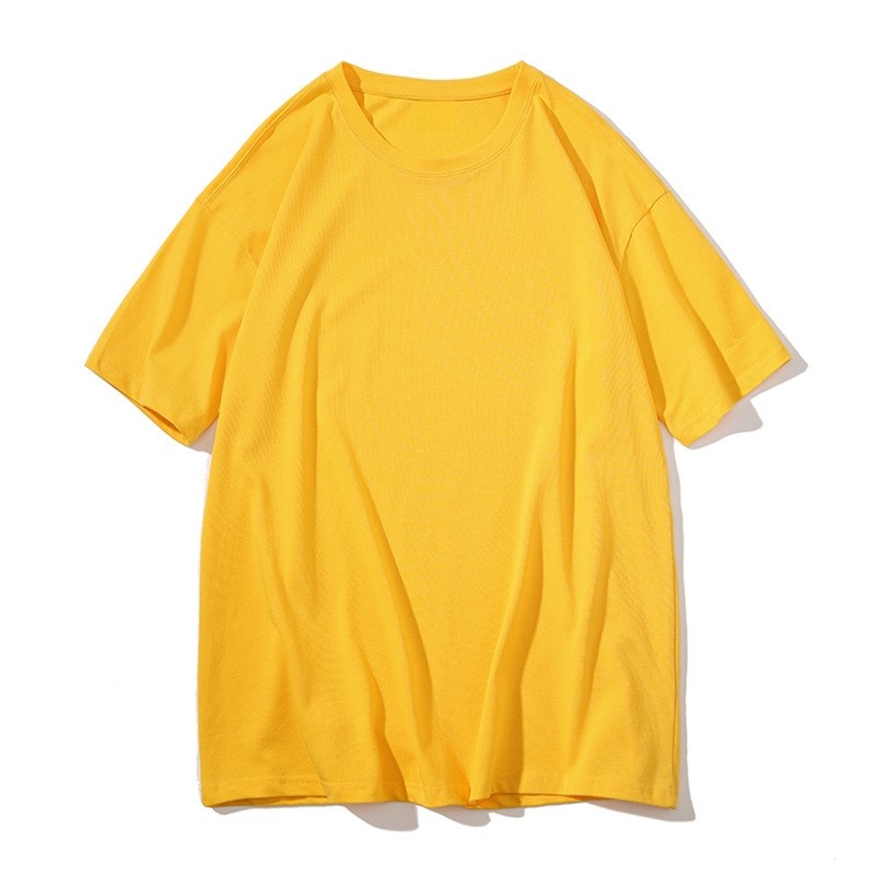New Universal Men's Polyester Fiber Plain Crew Neck Short Sleeves T-Shirt M-3XL gallery