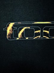 Tool Medium Black 10,000 Days Shirt 2007 Flame Snake Spiral 19″ W X 26″ L Anvil