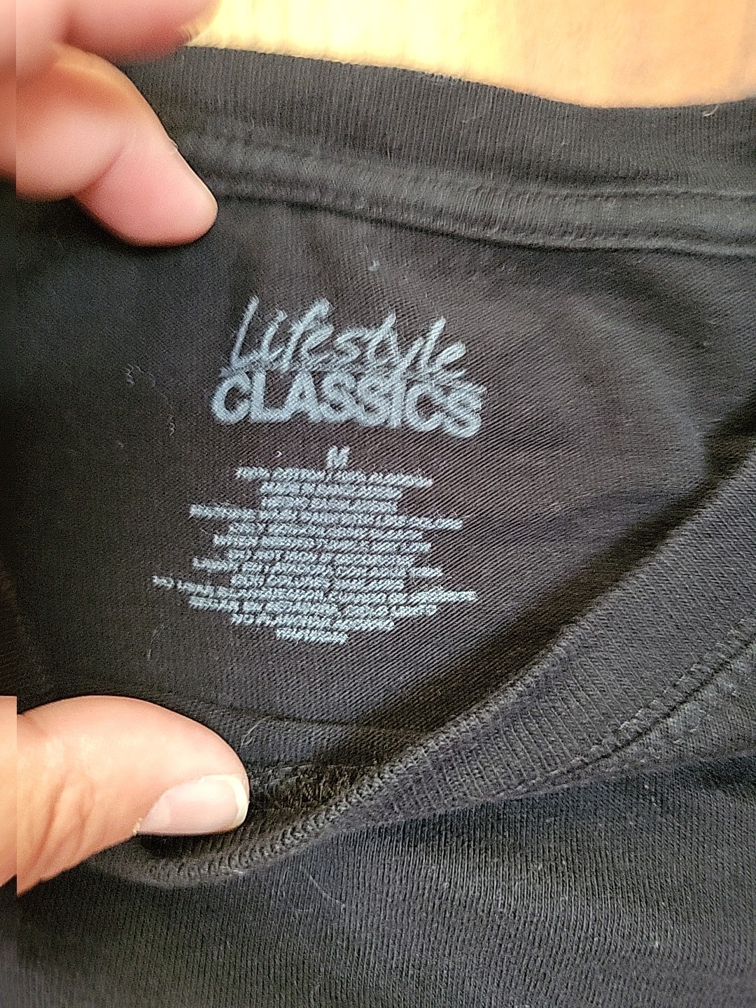 Lifestyle Classics T Shirt Mens M Pullover Crew Neck Shoot Deer Graphic Black gallery