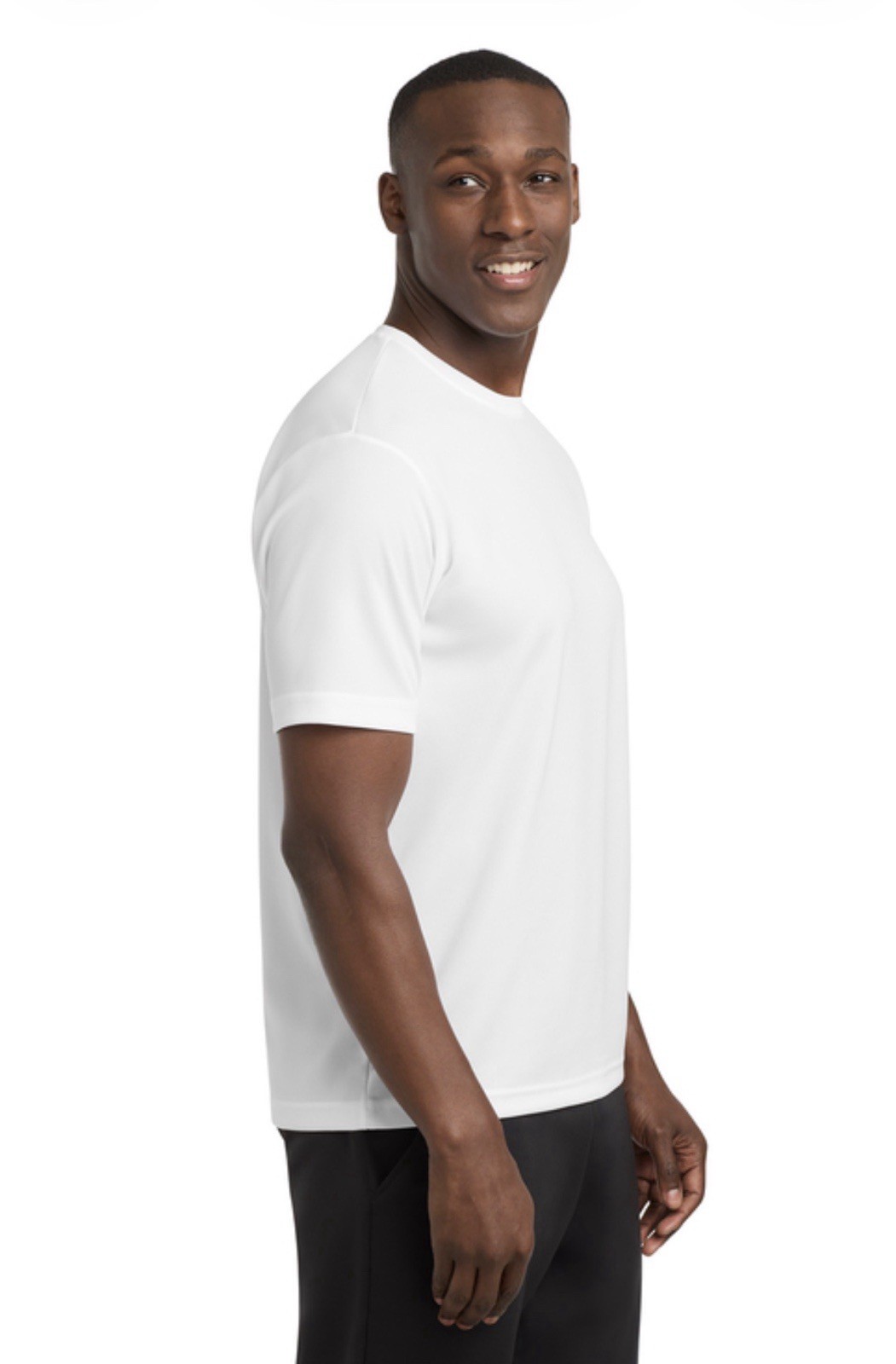 Sport-Tek Premium PosiCharge RacerMesh Performance T-Shirt ST340 WHITE gallery