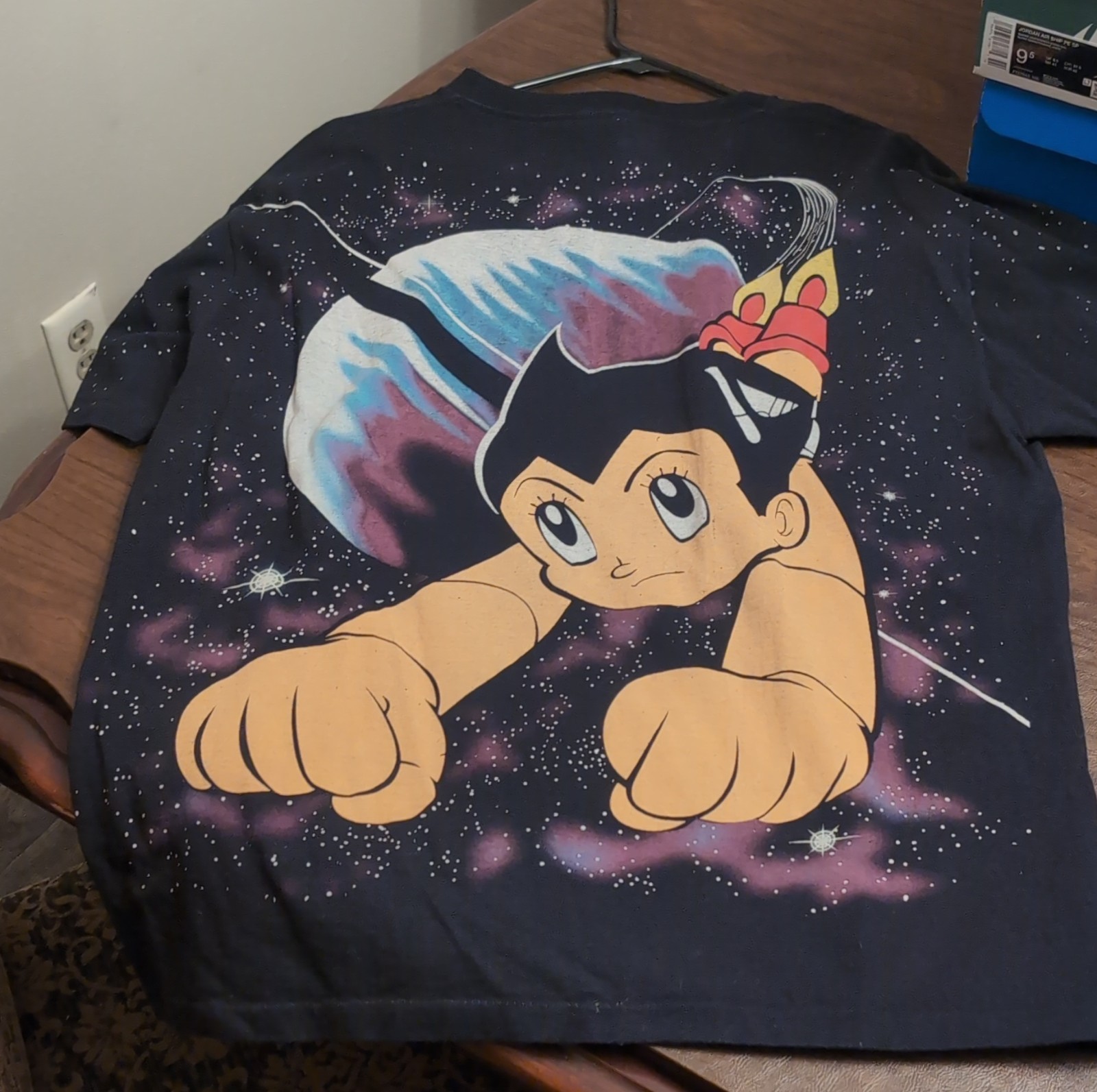 Tultex Astro Boy Graphic Black Cotton Men's XL Crew Neck Short Sleeve T-Shirt gallery