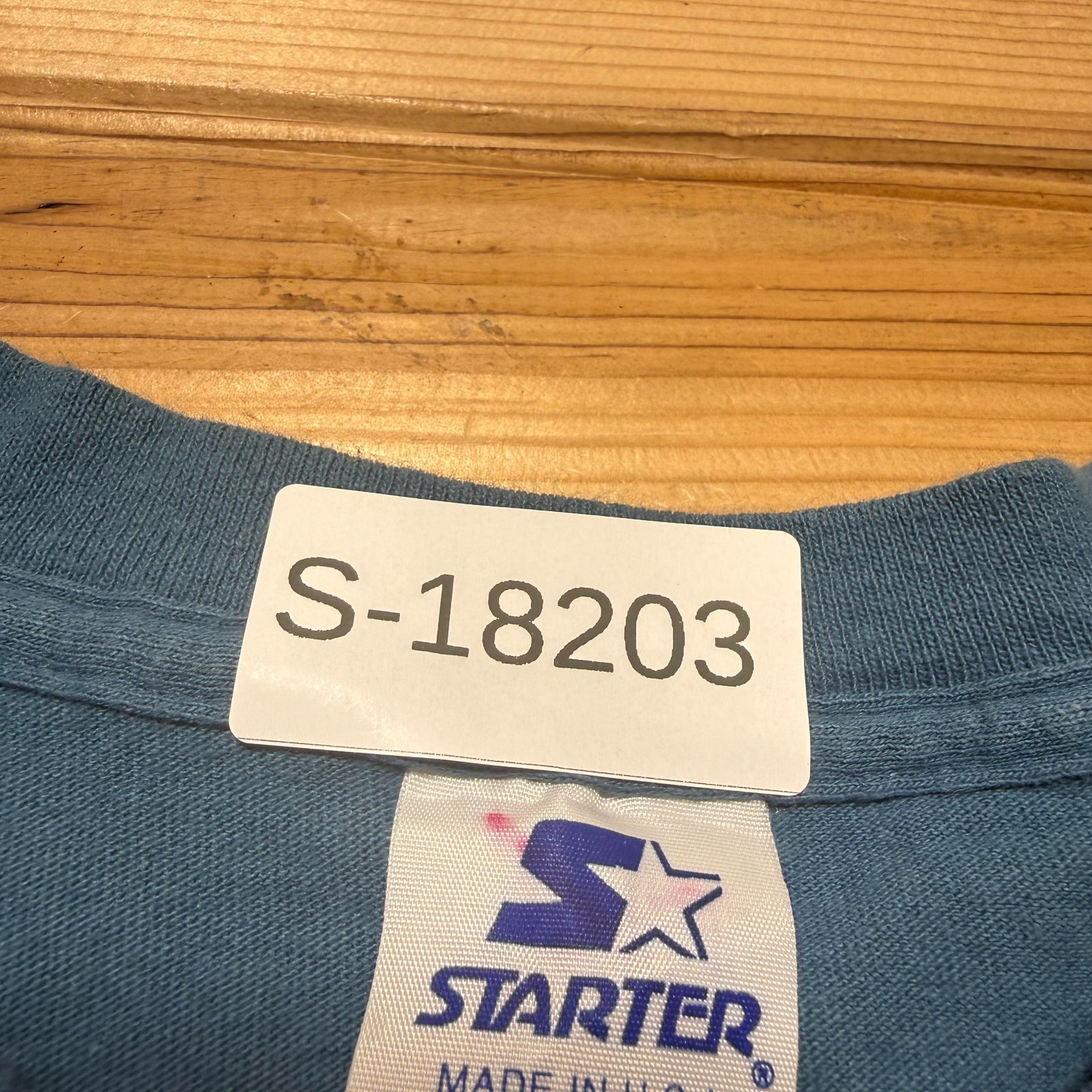 Vintage 90s Starter Blank Streetwear Minimalist Single Stitch T-Shirt USA - XL gallery