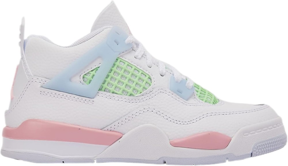 Jordan Air 4 Retro Pre-School (White) – White – 12C