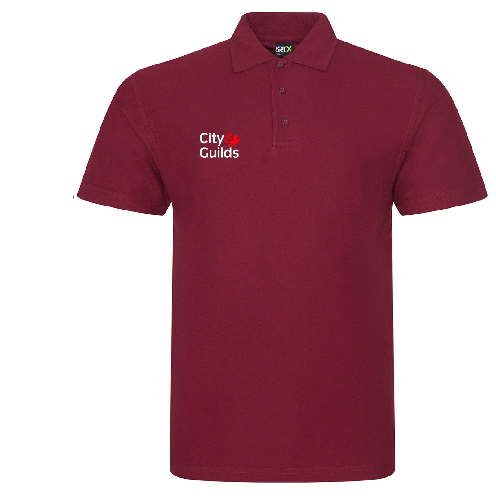 City & Guilds Polo shirt customised embroidered with company name or any text gallery