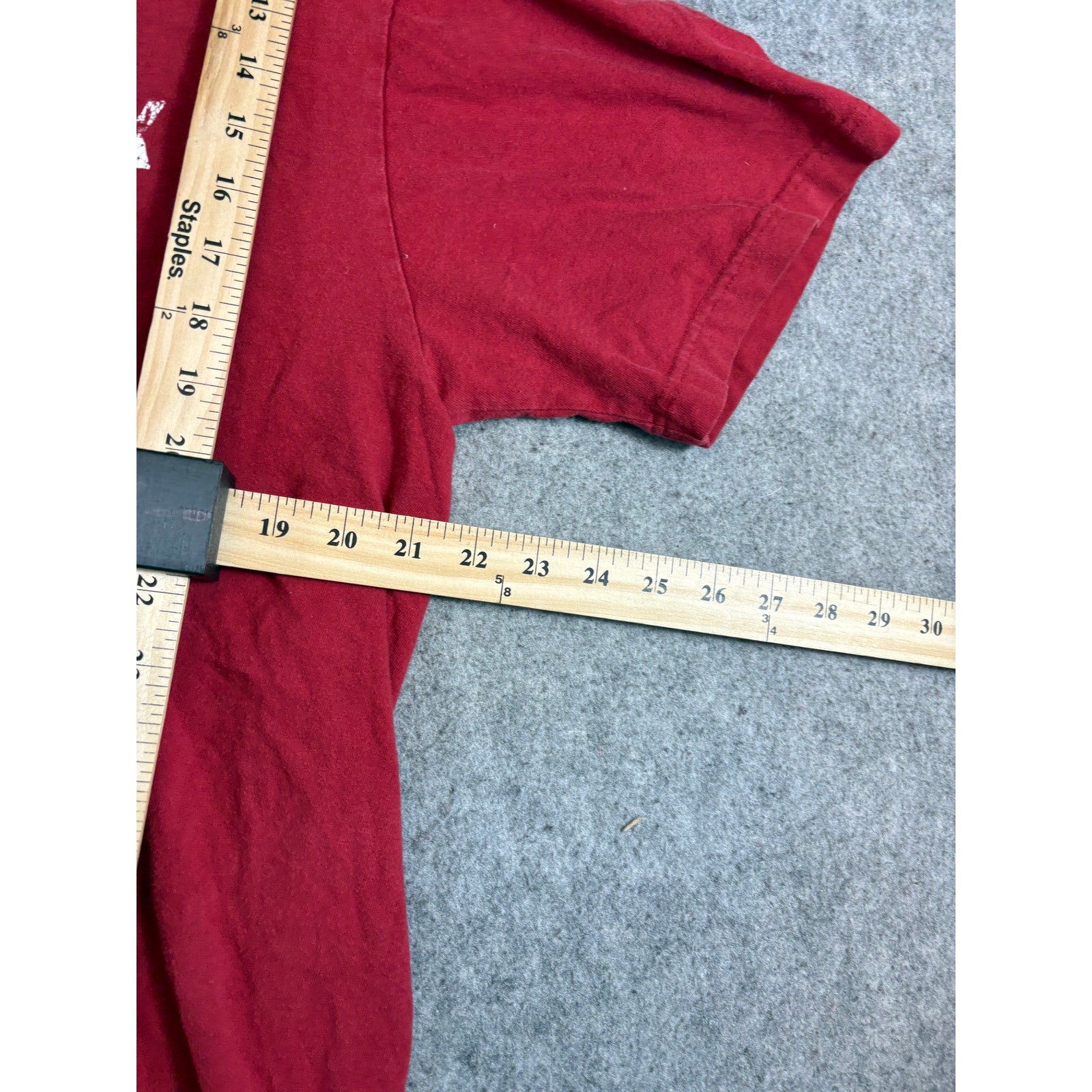 Born To Party Forced To Work Graphic T Shirt Mens Large Red No Boundaries Tee gallery