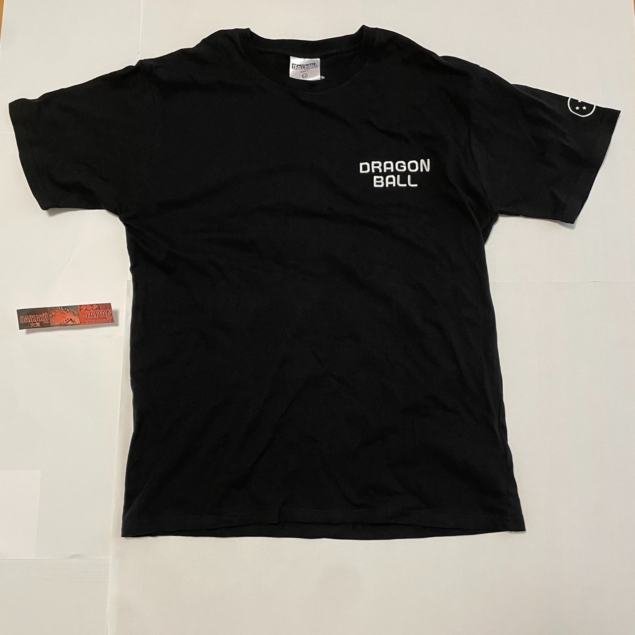 Dragon Ball T-Shirt XL Black Embroidered Logo Shimamura 2026 limited JAPAN NEW gallery