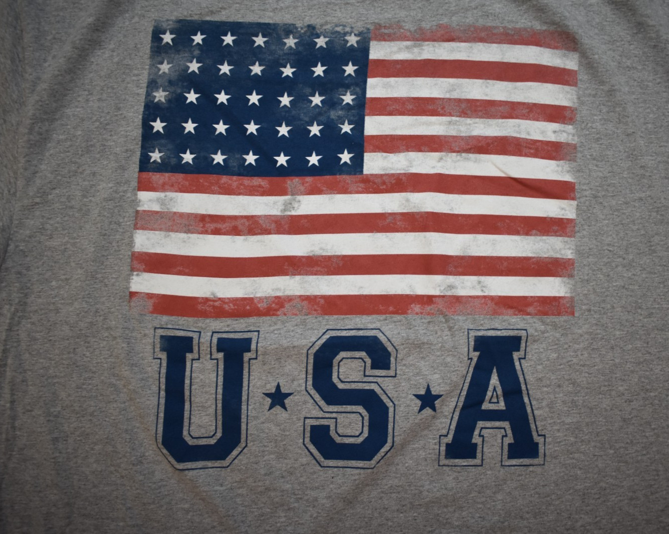 Mad Engine Mens Big & Tall American U.S.A. Distressed Flag Shirt New LT-6XL gallery
