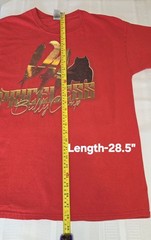 Da Priceless Bully Camp Mens Red Tshirt Sz L Pitbull Bulldog Rottweiler Dogs