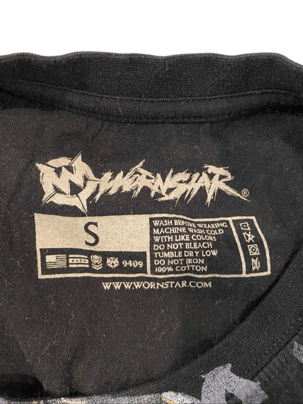 Wornstar Medusa Graphic T Shirt Rock Metal Biker Gothic Black Tee Grunge Punk gallery