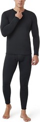 Mens Winter Ultra-Soft Thermal Top & Bottom Underwear Set