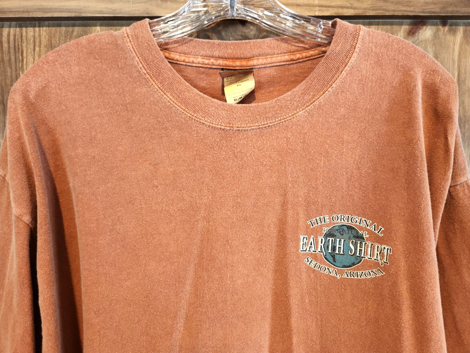 Sedona Arizona Original EARTH SHIRT Life's Short Play Dirty Mens XL T-Shirt LS gallery